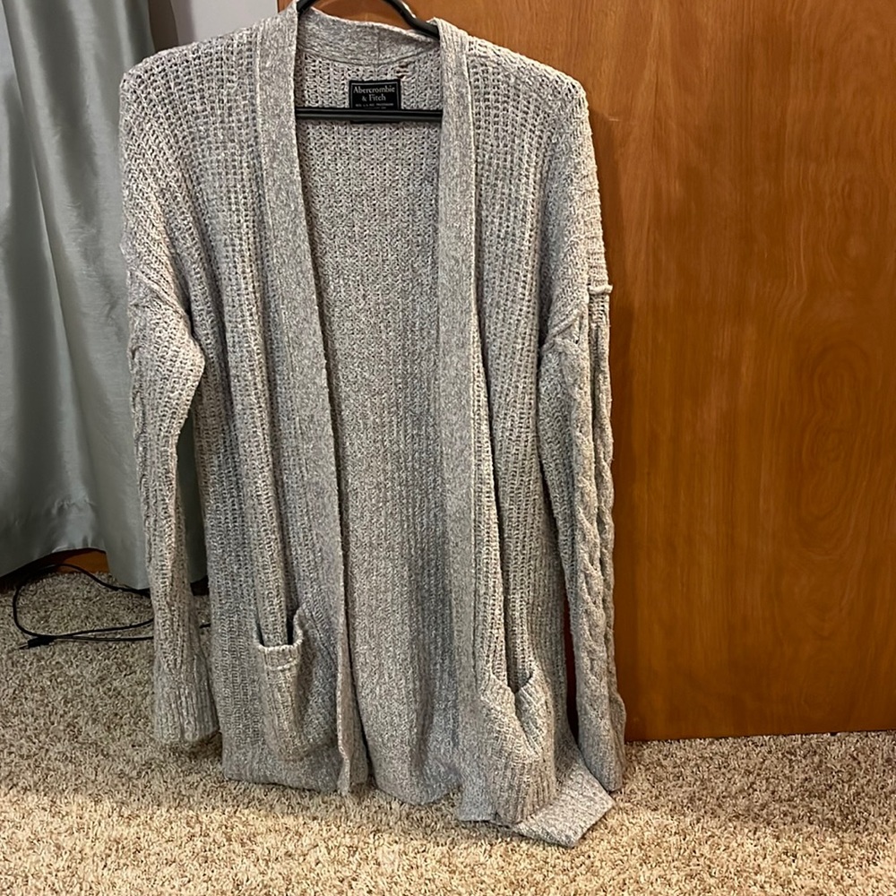 Abercrombie Cable Knit Cardigan